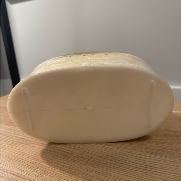 Vintage Floral Lucite Handbag with Clear Handles - Picture 5 of 8